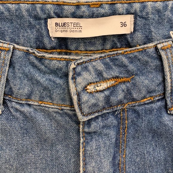 High Waisted Vintage Jeans Shorts - Picture 5 of 5